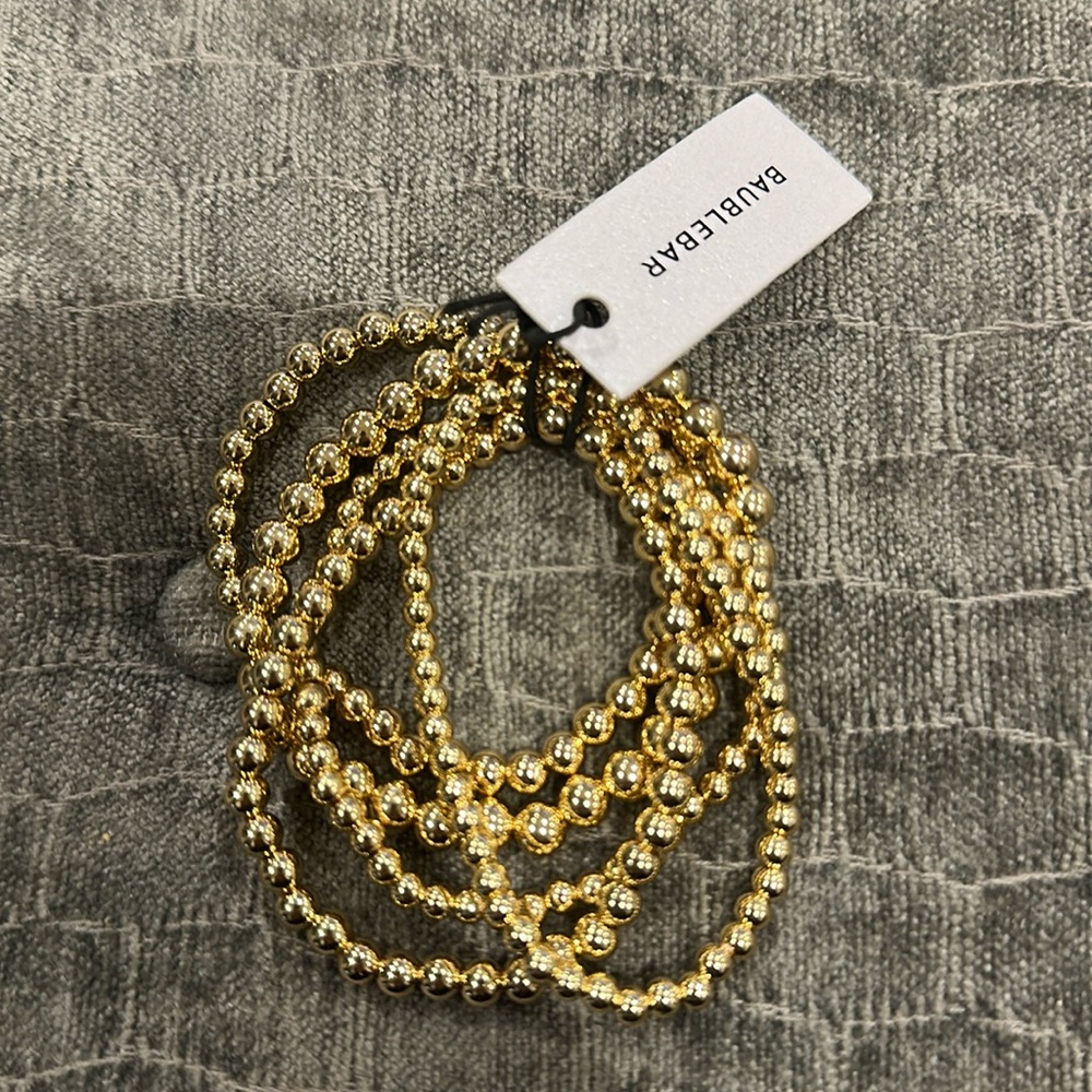 NWT Baublebar Pisa Set of 5 Bracelets